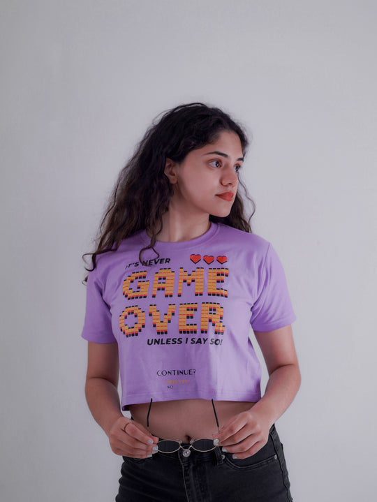 Game Over - Crop Top