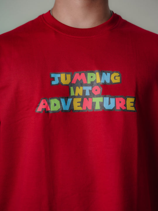 Jumping into adventure! - Oversized T-shirt Men