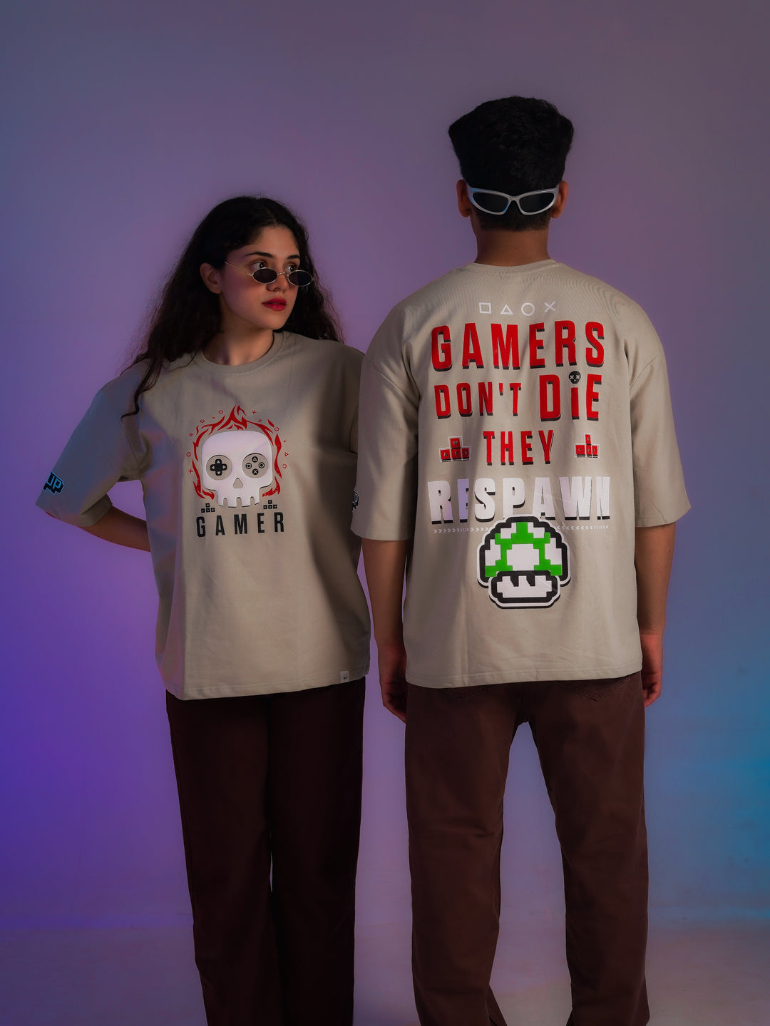 Gamer 1UP - Oversized T-shirt Women