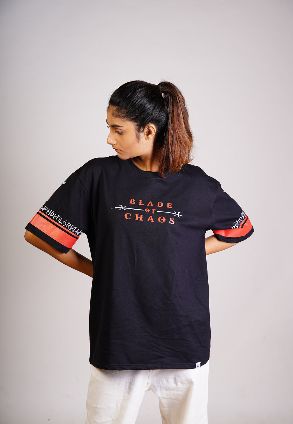 Blade Of Chaos - Oversized T-shirt Female