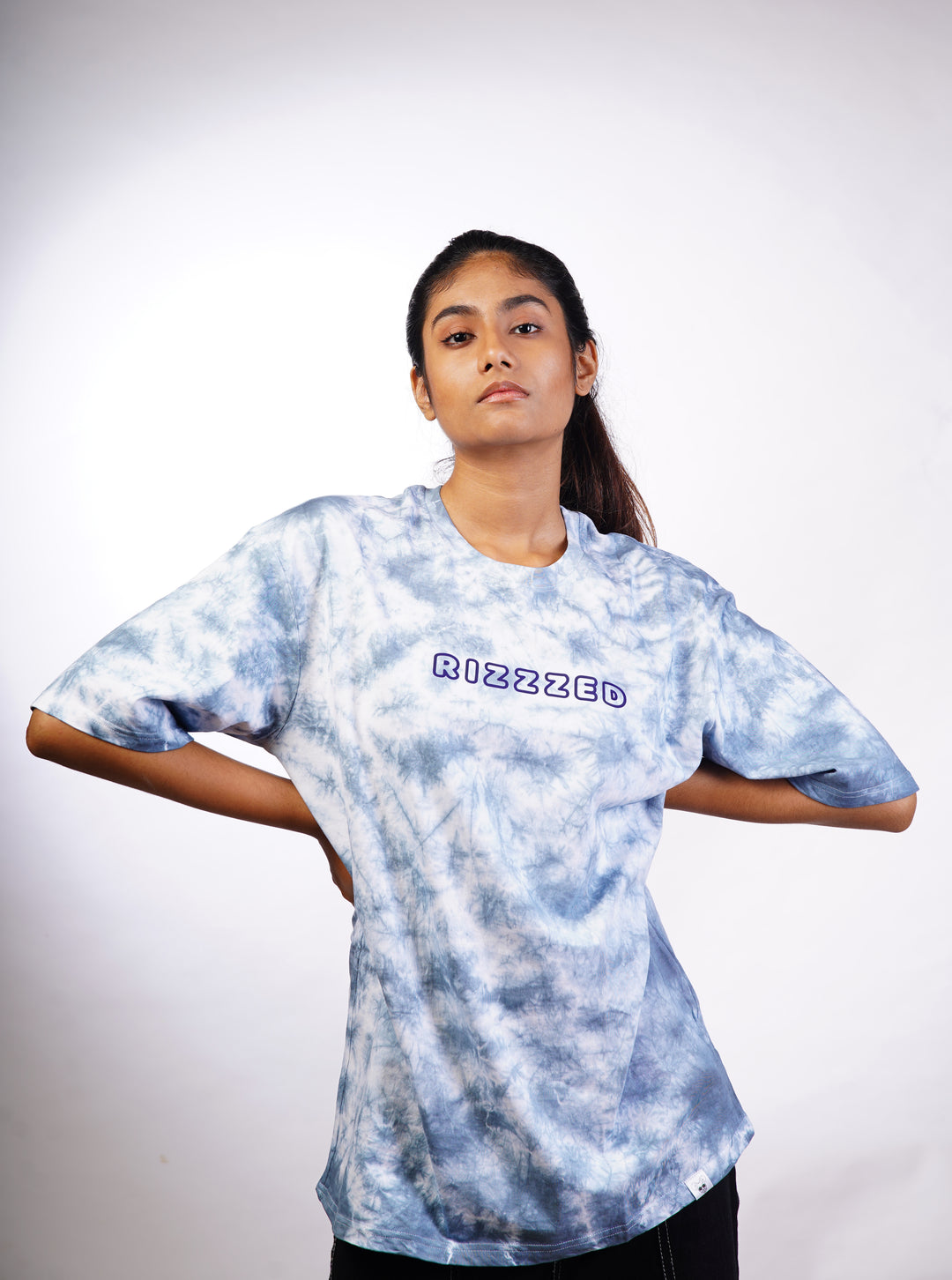 Rizzzin Tie Dye - Oversized Tee