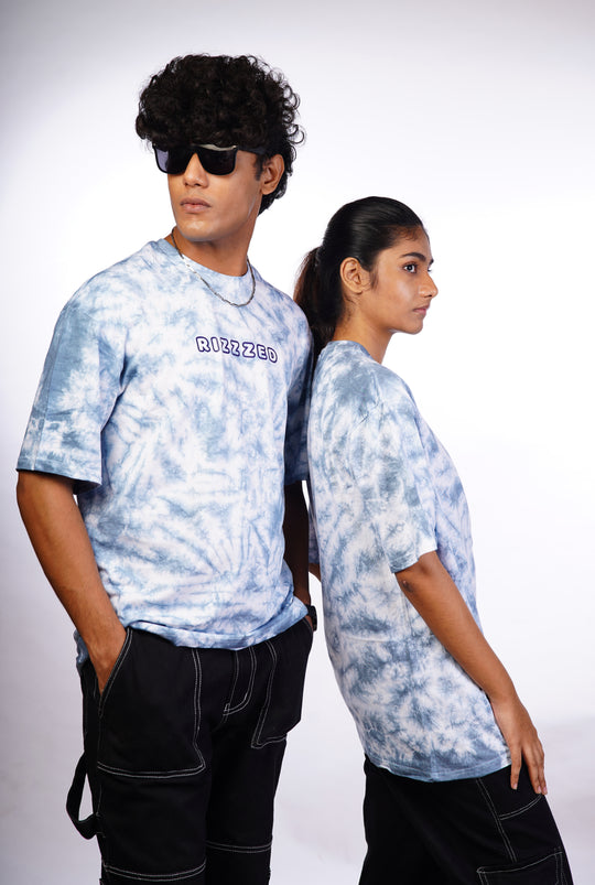 Rizzzin Tie Dye - Oversized Tee